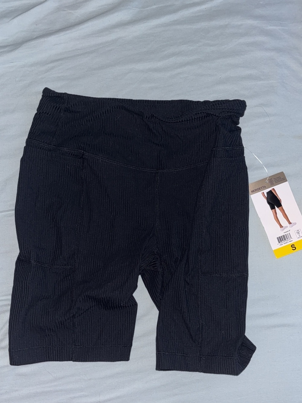Mondetta Black Athletic Bike Shorts